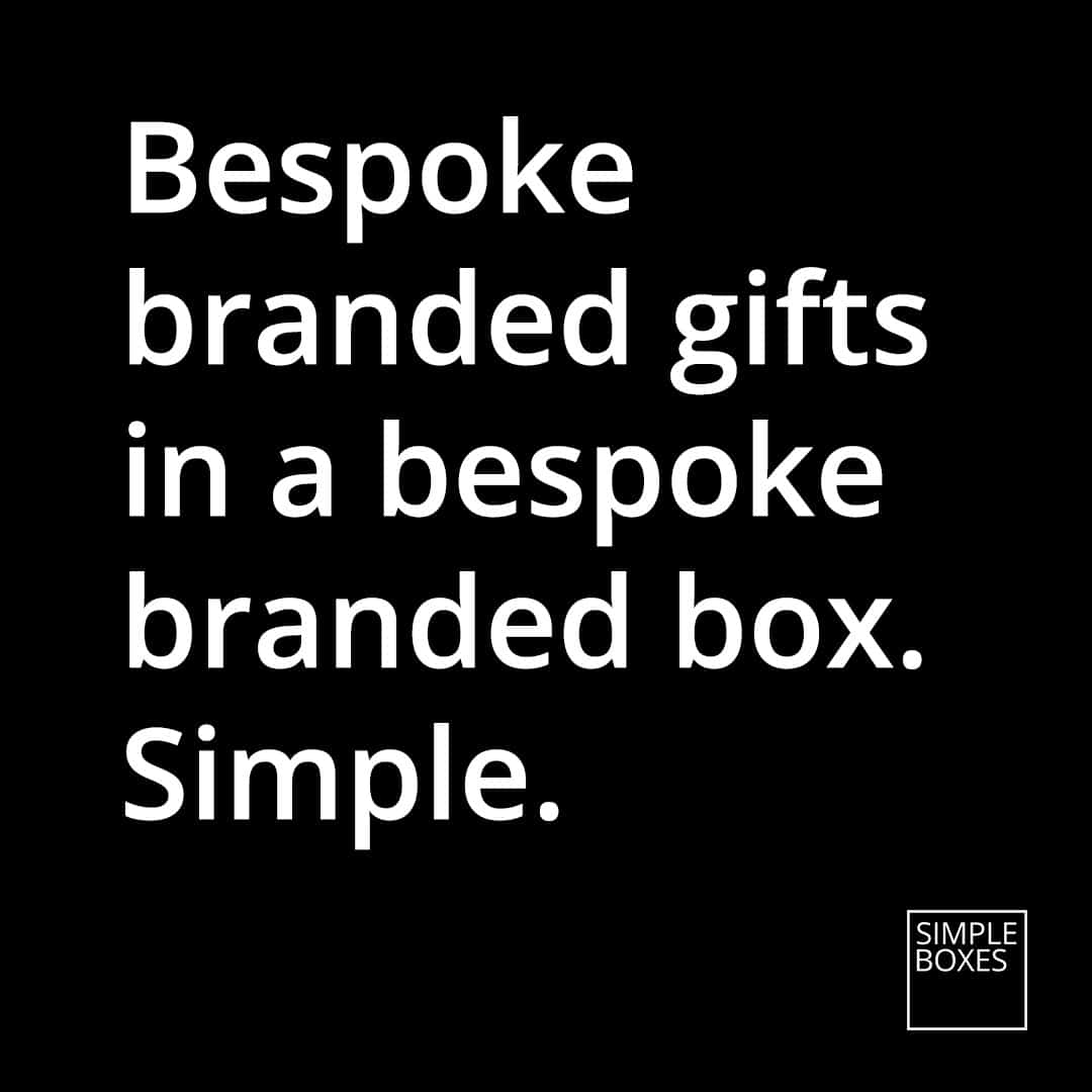 Bespoke branded gifts in a bespoke branded box